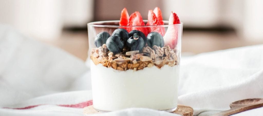 fincsi snack gyümölccsel a tetején